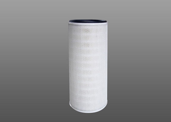 Elemento de filtro plissado industrial do poliéster antiestático de PTFE