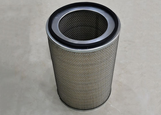 Filtros de ar resistentes da fibra F7 370mm de Nanocomposite