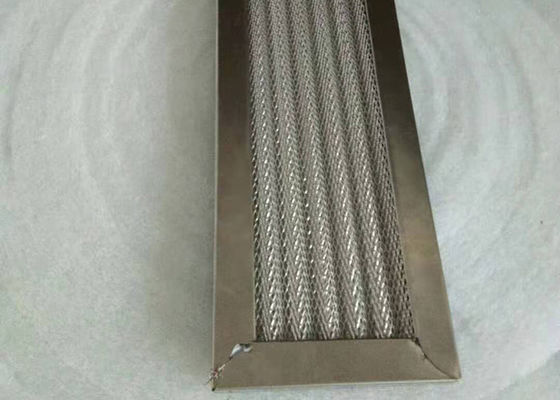 A malha de alumínio 0.64m2 G4 plissou filtros do painel