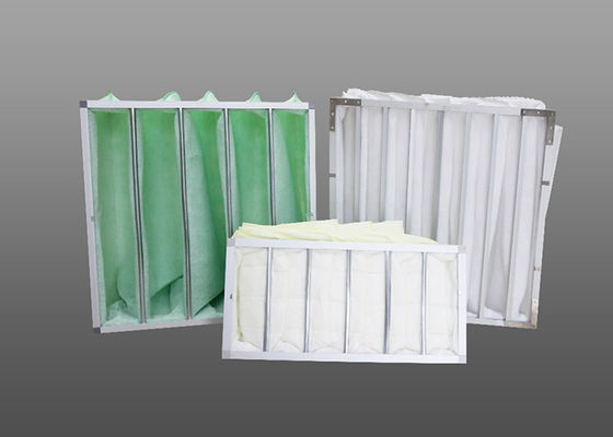 Filtros de saco não tecidos compostos do bolso da eficiência F8 de 95%