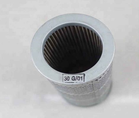 Elemento de filtro de alta pressão aglomerado de aço inoxidável da placa 20um 2000H