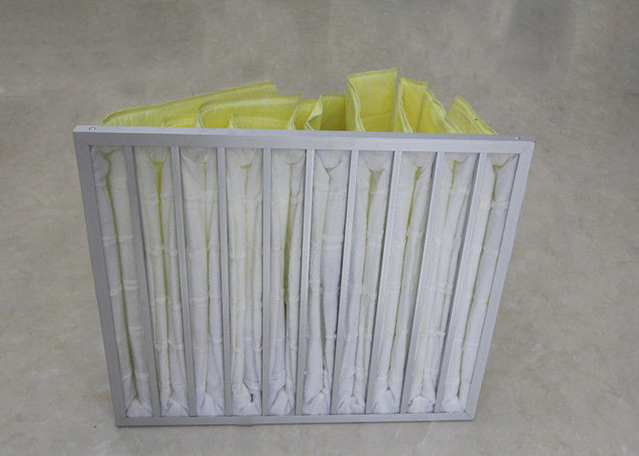 Baixa resistência e filtros de ar altos do bolso da ventilação F6