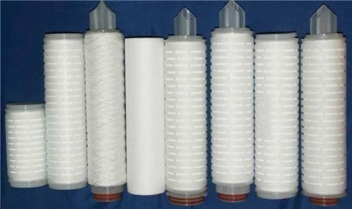 Filtro em caixa 50um plissado PP Microporous de 99%
